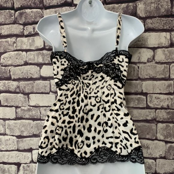 White House Black Market Animal Print Tank - Picture 2 of 10